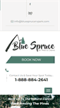 Mobile Screenshot of bluesprucervpark.com